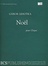 Noel Organ sheet music cover